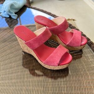 Jimmy Choo Pink Platform Sandals